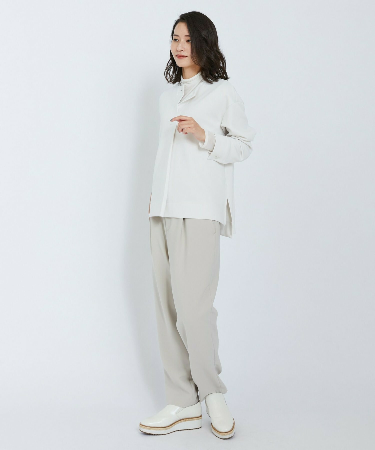 【L'EQUIPE】エアリーダンボールジャージーカットソー 詳細画像 ブラック 2