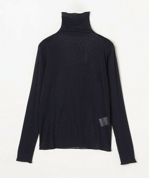 【L'EQUIPE】チュールタートルネックカットソー 詳細画像 ネイビー 1