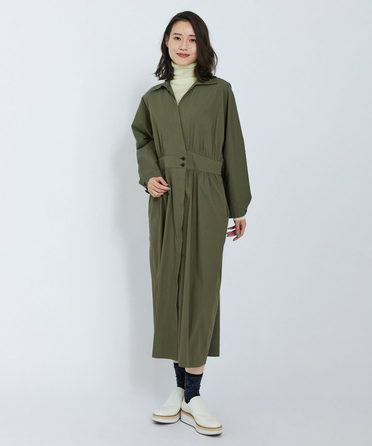 【L'EQUIPE】チュールタートルネックカットソー 詳細画像 ネイビー 5