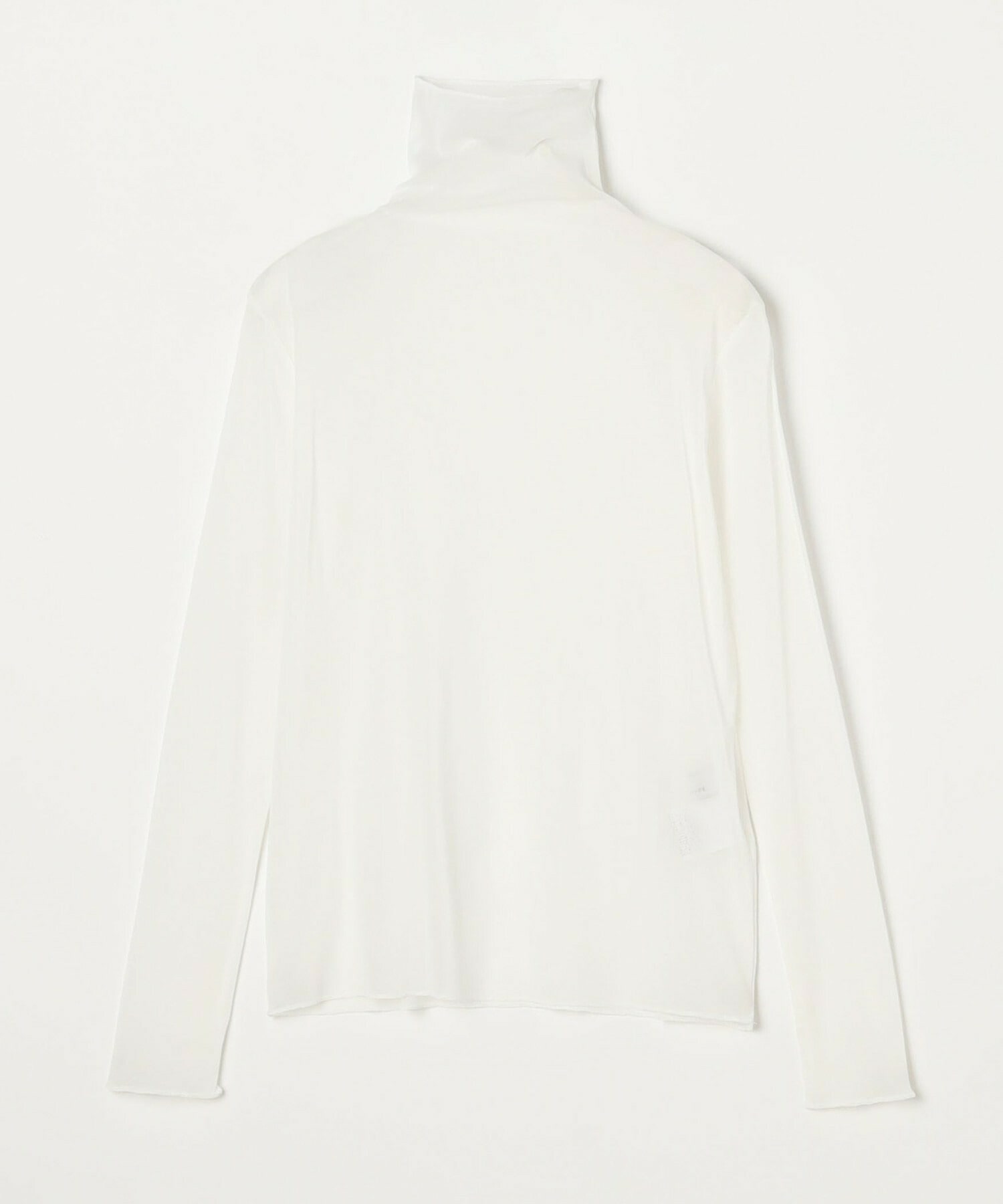 【L'EQUIPE】チュールタートルネックカットソー 詳細画像 ホワイト 1