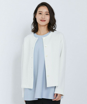 【L'EQUIPE】ダブルエアージャージジャケット 詳細画像 オフホワイト 1