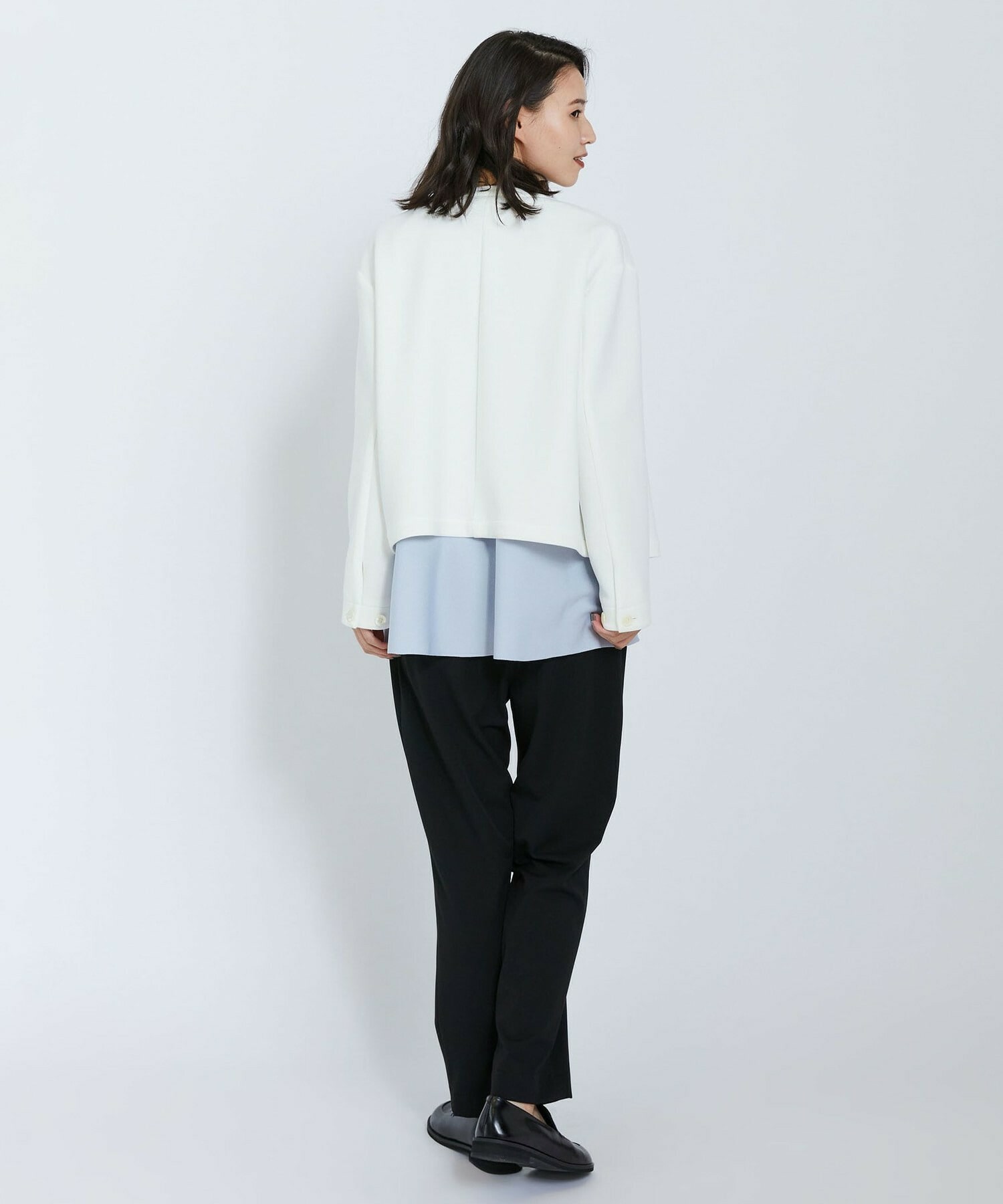 【L'EQUIPE】ダブルエアージャージジャケット 詳細画像 ネイビー 10