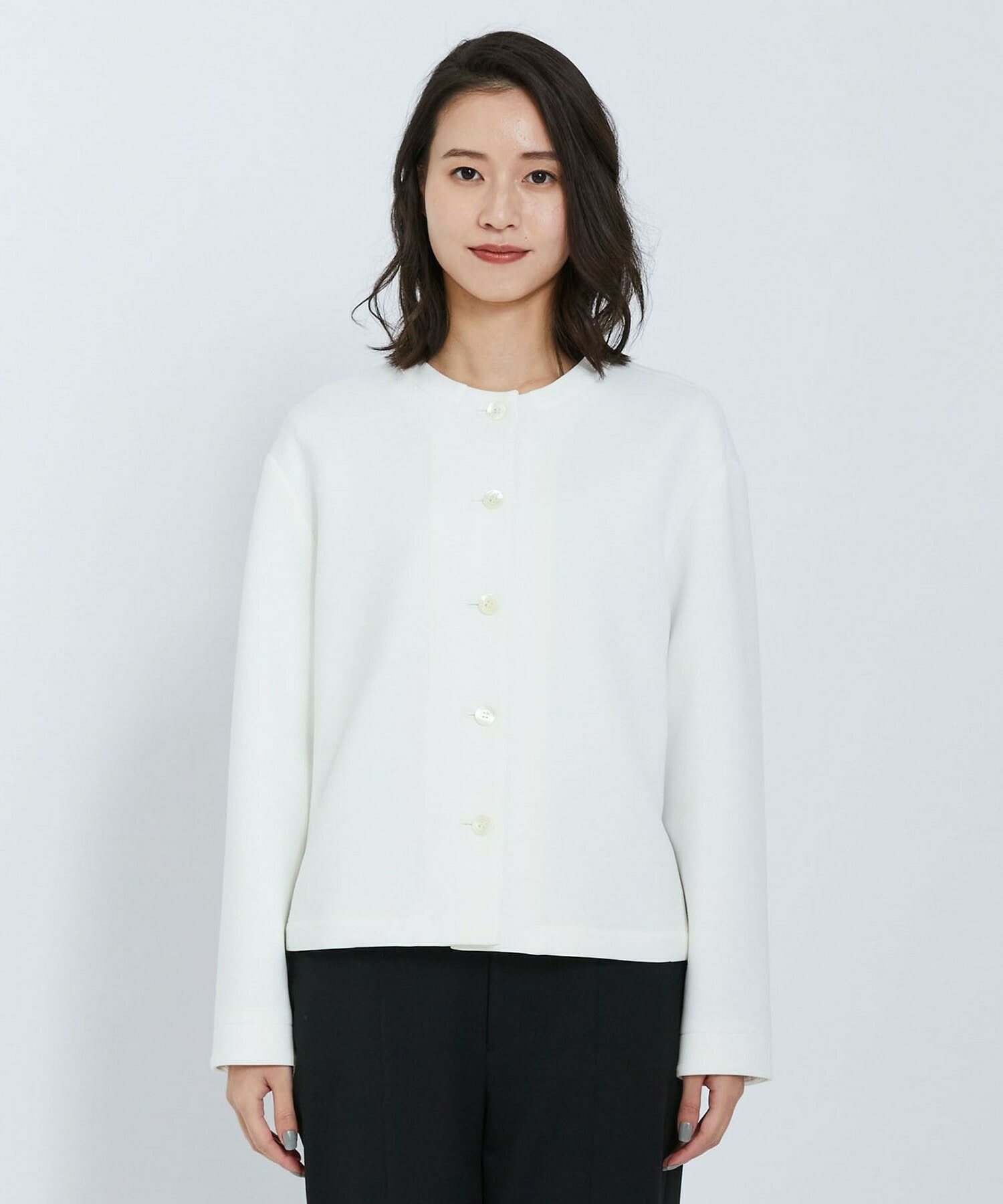 【L'EQUIPE】ダブルエアージャージジャケット 詳細画像 ネイビー 13