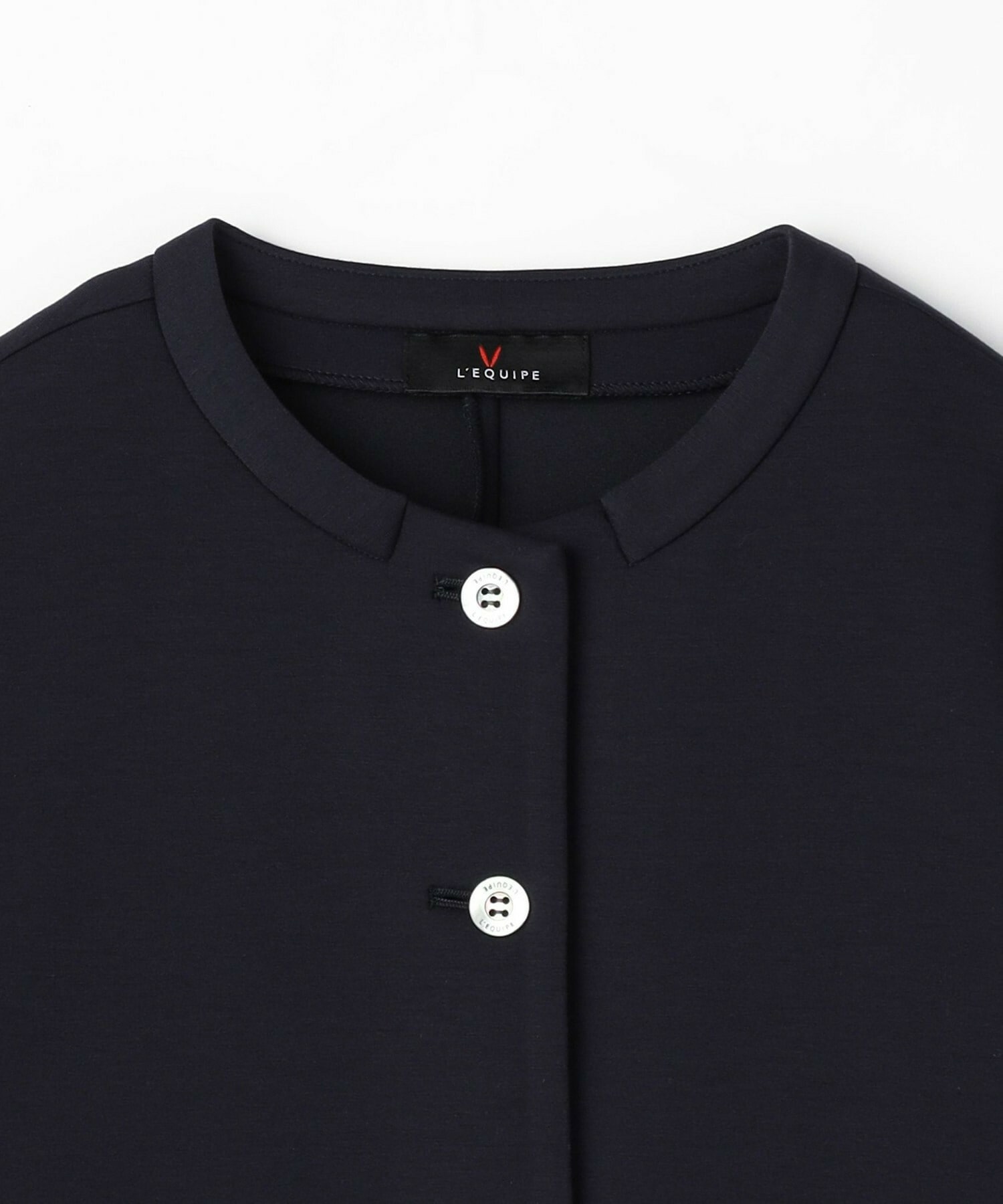 【L'EQUIPE】ダブルエアージャージジャケット 詳細画像 ネイビー 18