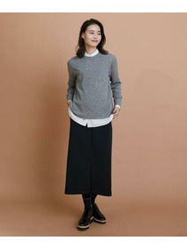 【L'EQUIPE】エアリージャージータイトスカート 詳細画像 ブラック 7