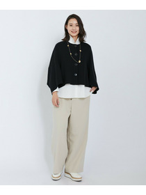 【L'EQUIPE】ミラノリブニットジャケット 詳細画像 ブラック 1