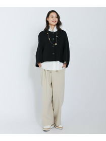 【L'EQUIPE】ミラノリブニットジャケット 詳細画像 ブラック 2