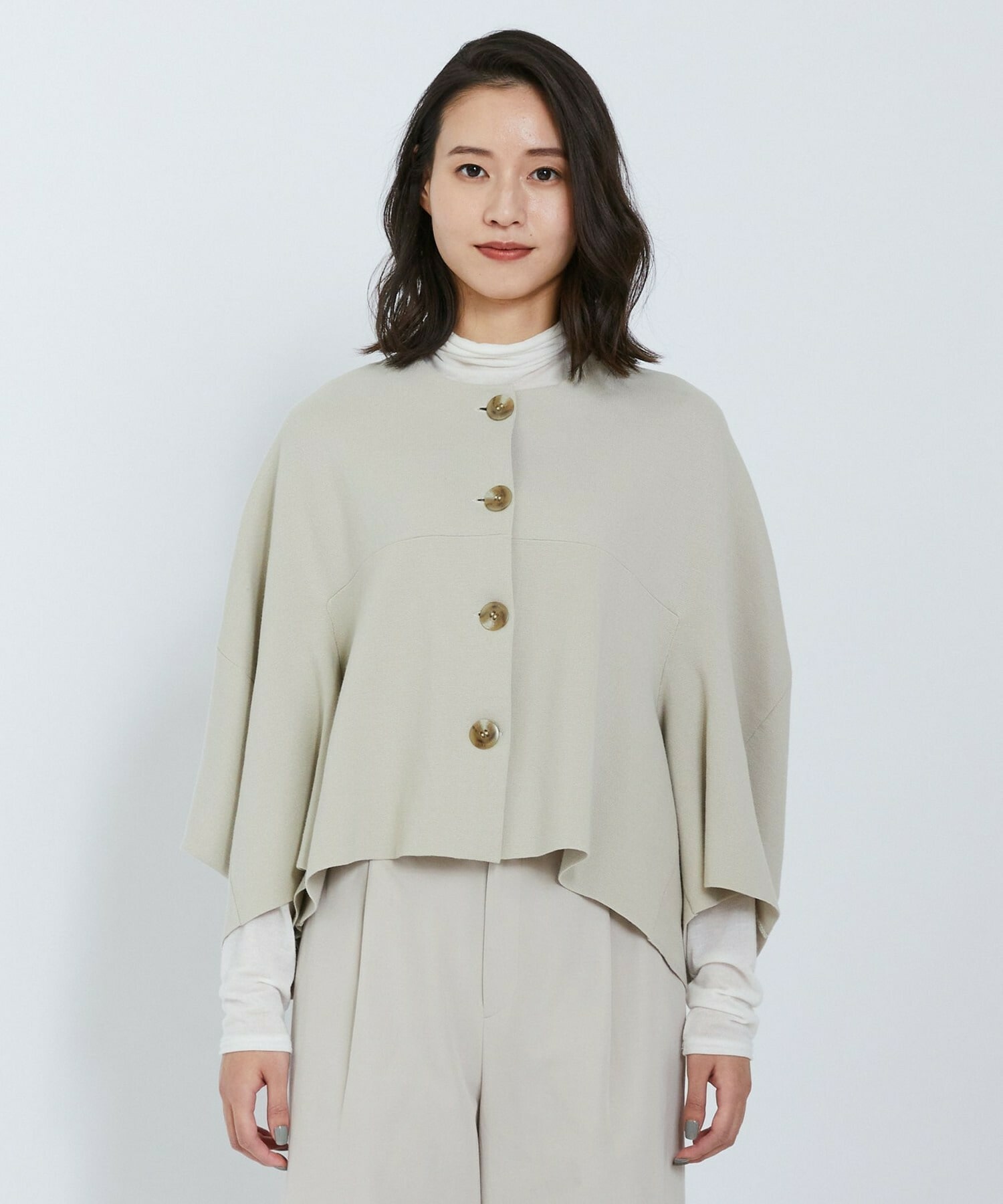 【L'EQUIPE】ミラノリブニットジャケット 詳細画像 ブラック 11