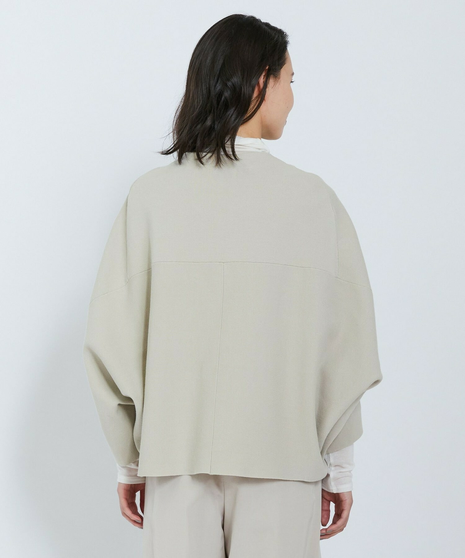 【L'EQUIPE】ミラノリブニットジャケット 詳細画像 ブラック 14