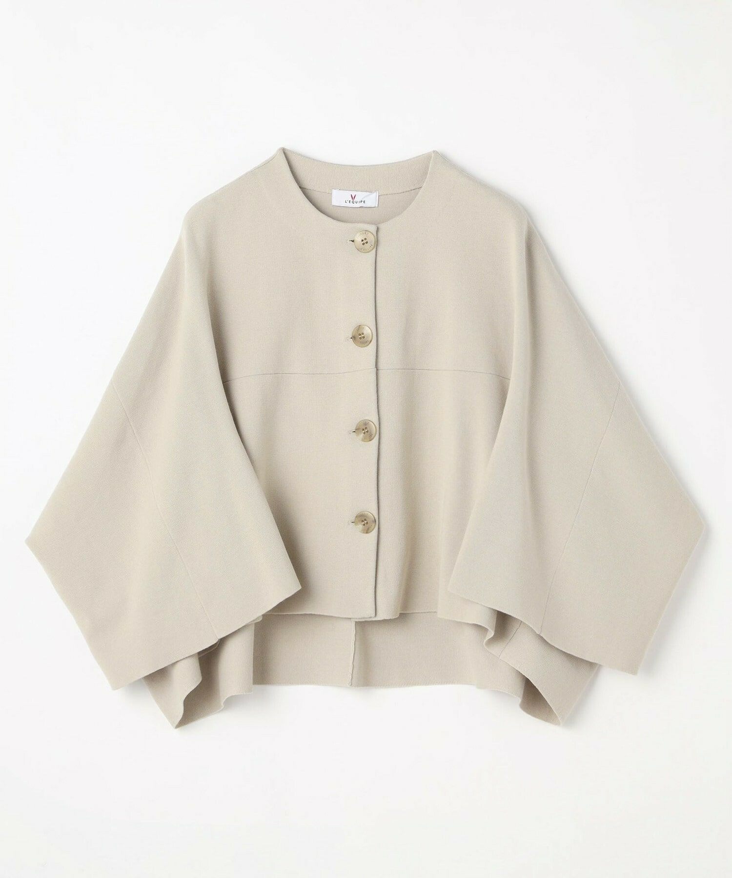 【L'EQUIPE】ミラノリブニットジャケット 詳細画像 ブラック 15