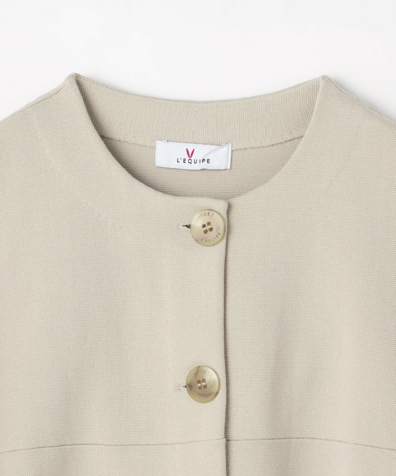 【L'EQUIPE】ミラノリブニットジャケット 詳細画像 ブラック 17