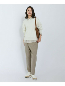 【L'EQUIPE】ウールポリミラノリブニットプルオーバー 詳細画像 ネイビー 5