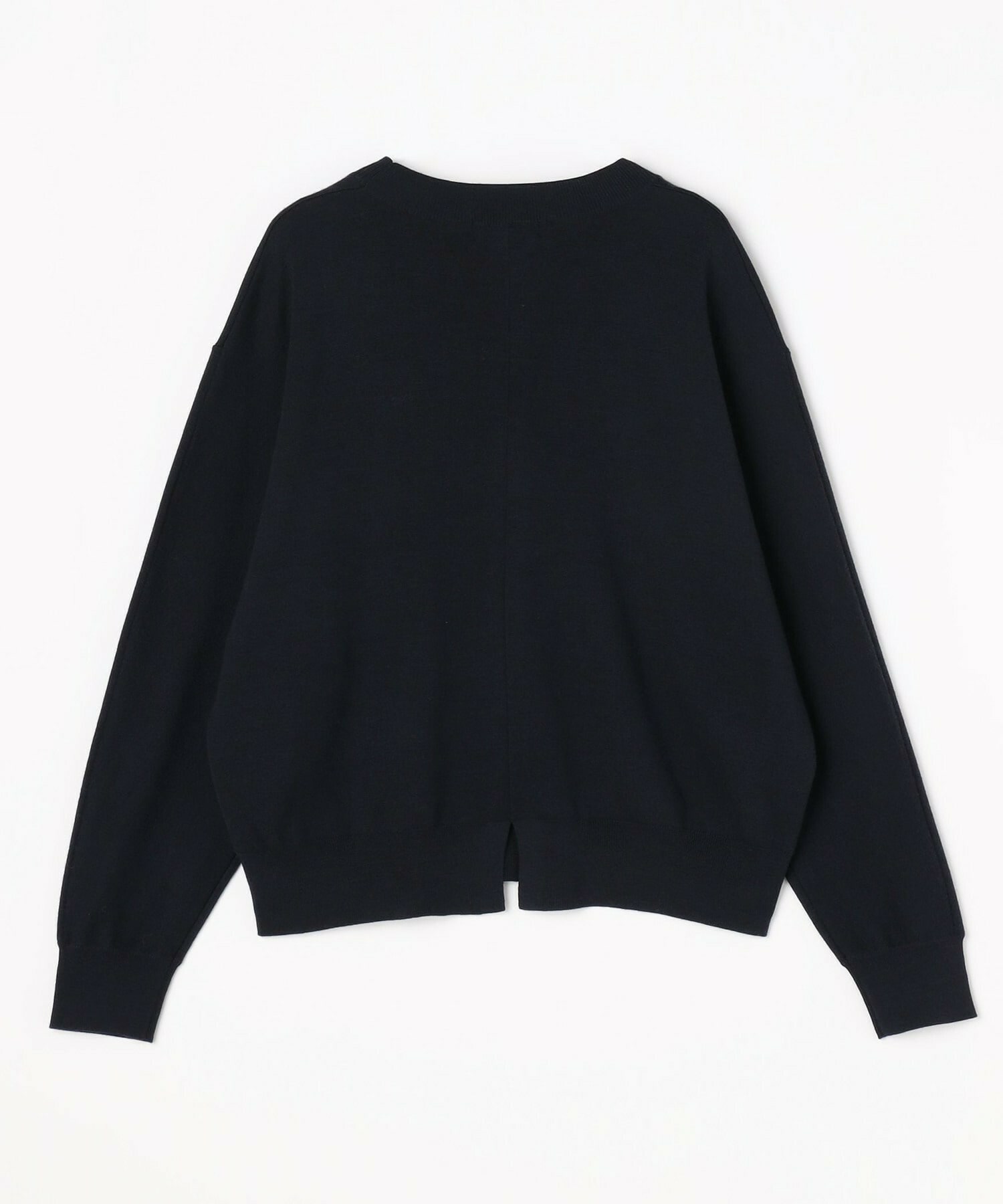 【L'EQUIPE】ウールポリミラノリブニットプルオーバー 詳細画像 ネイビー 18