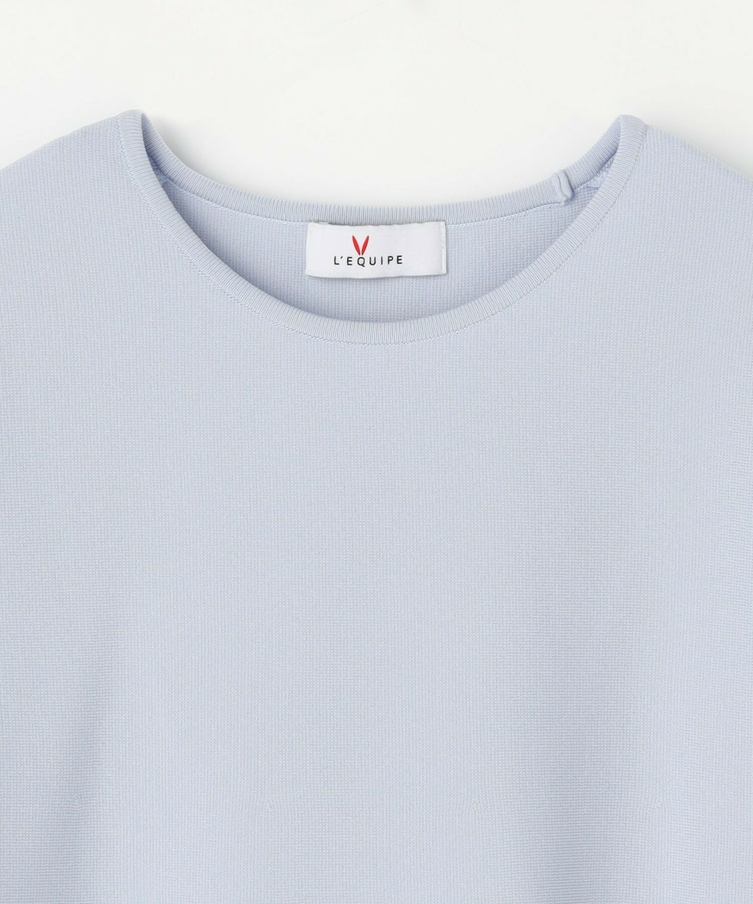 【L'EQUIPE】アセテートナイロンニットプルオーバー 詳細画像 ブラック 20