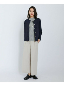 【L'EQUIPE】ハイゲージカシミヤ混ニットプルオーバー 詳細画像 ライトグレー 16