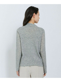 【L'EQUIPE】ハイゲージカシミヤ混ニットプルオーバー 詳細画像 ライトグレー 20