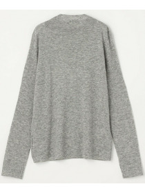 【L'EQUIPE】ハイゲージカシミヤ混ニットプルオーバー 詳細画像 ライトグレー 22