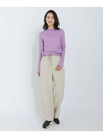 【L'EQUIPE】ハイゲージカシミヤ混ニットプルオーバー 詳細画像 ライトグレー 5