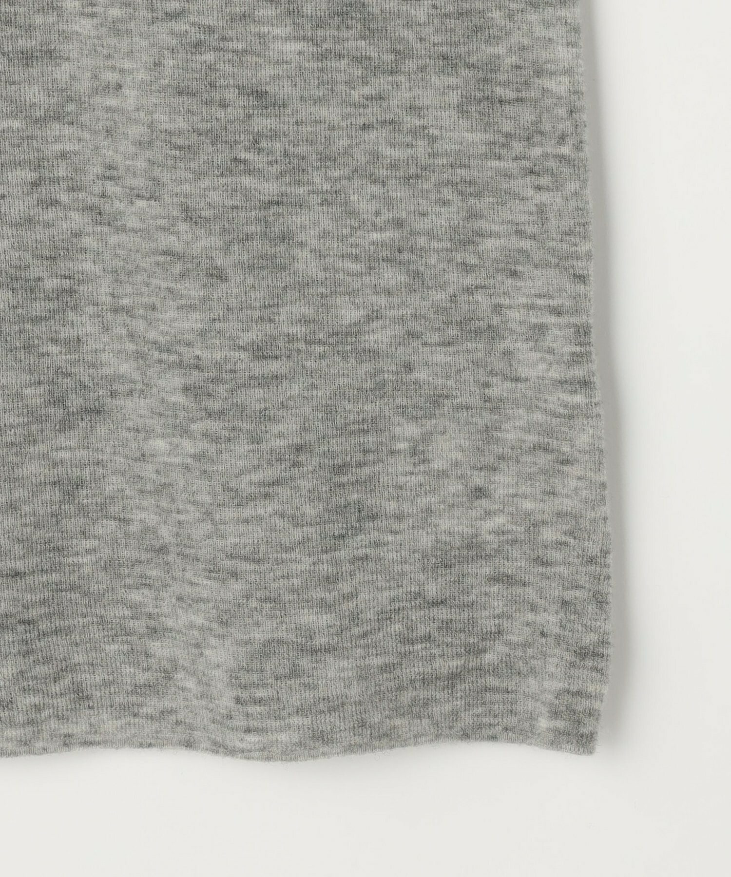 【L'EQUIPE】ハイゲージカシミヤ混ニットプルオーバー 詳細画像 ライトグレー 25