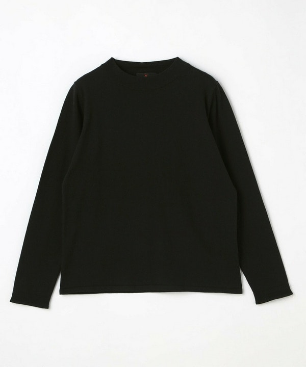 【L'EQUIPE】ピーチスキンコットンニットプルオーバー