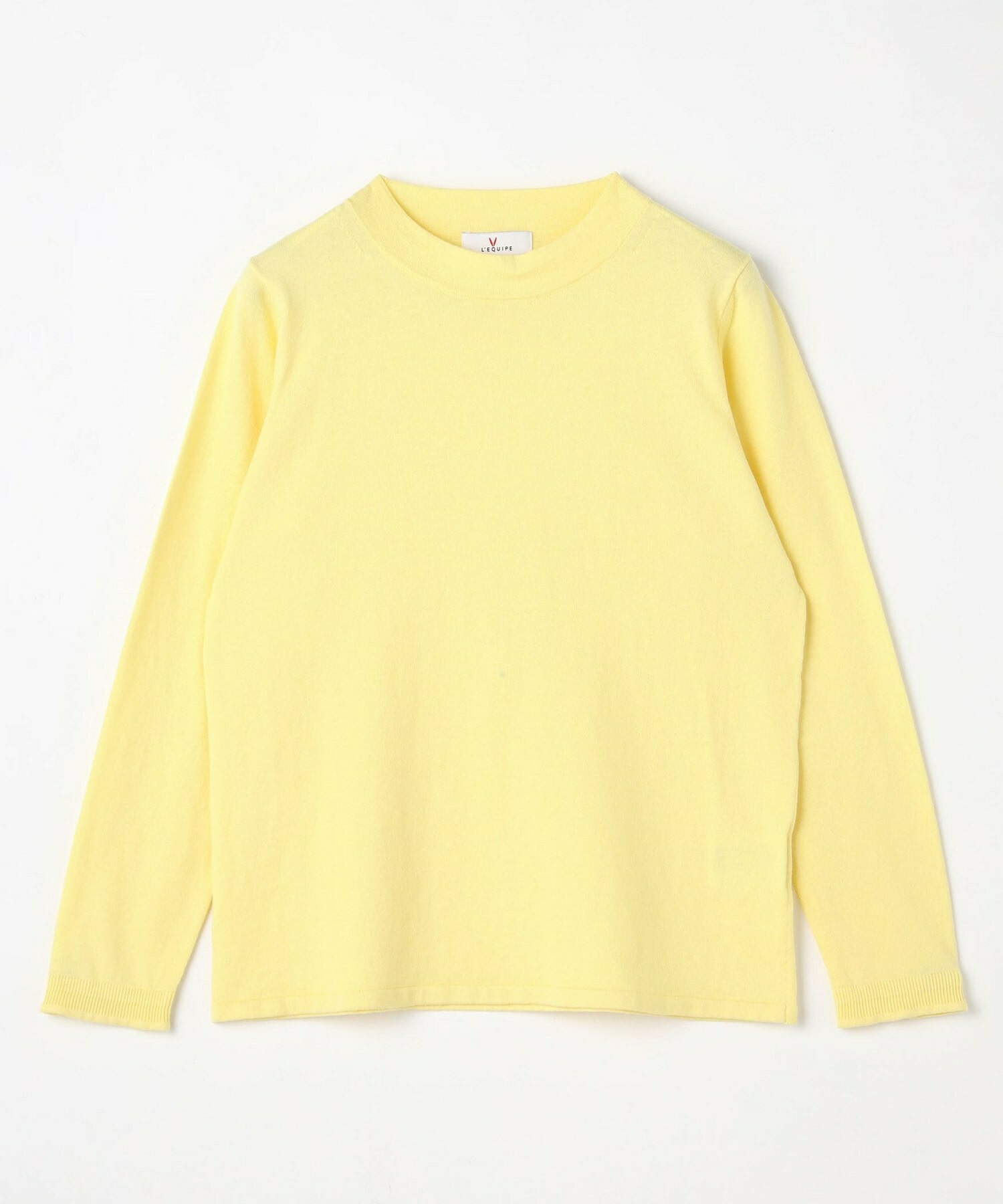 【L'EQUIPE】ピーチスキンコットンニットプルオーバー 詳細画像 ブラック 19