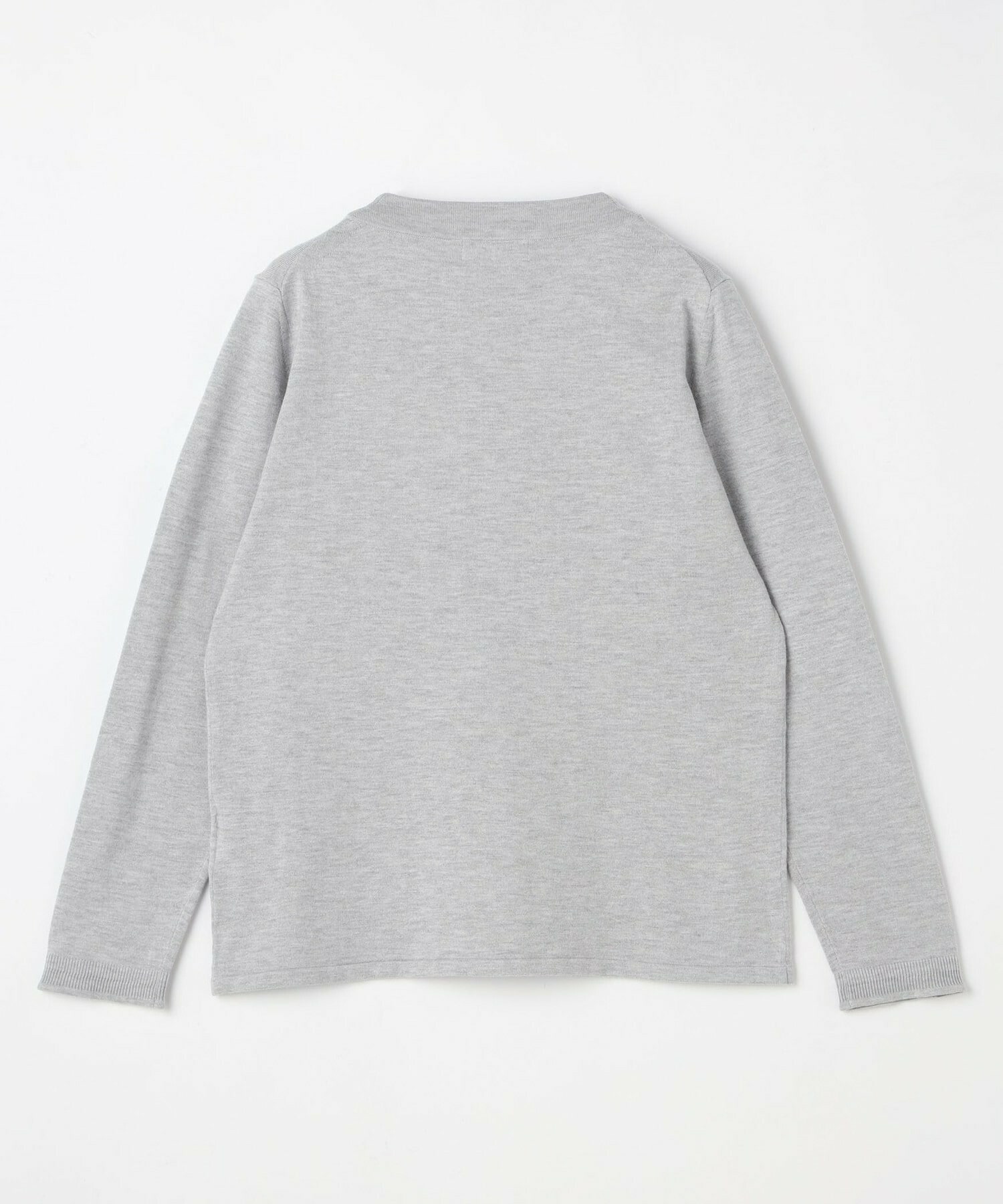 【L'EQUIPE】ピーチスキンコットンニットプルオーバー 詳細画像 ブラック 20