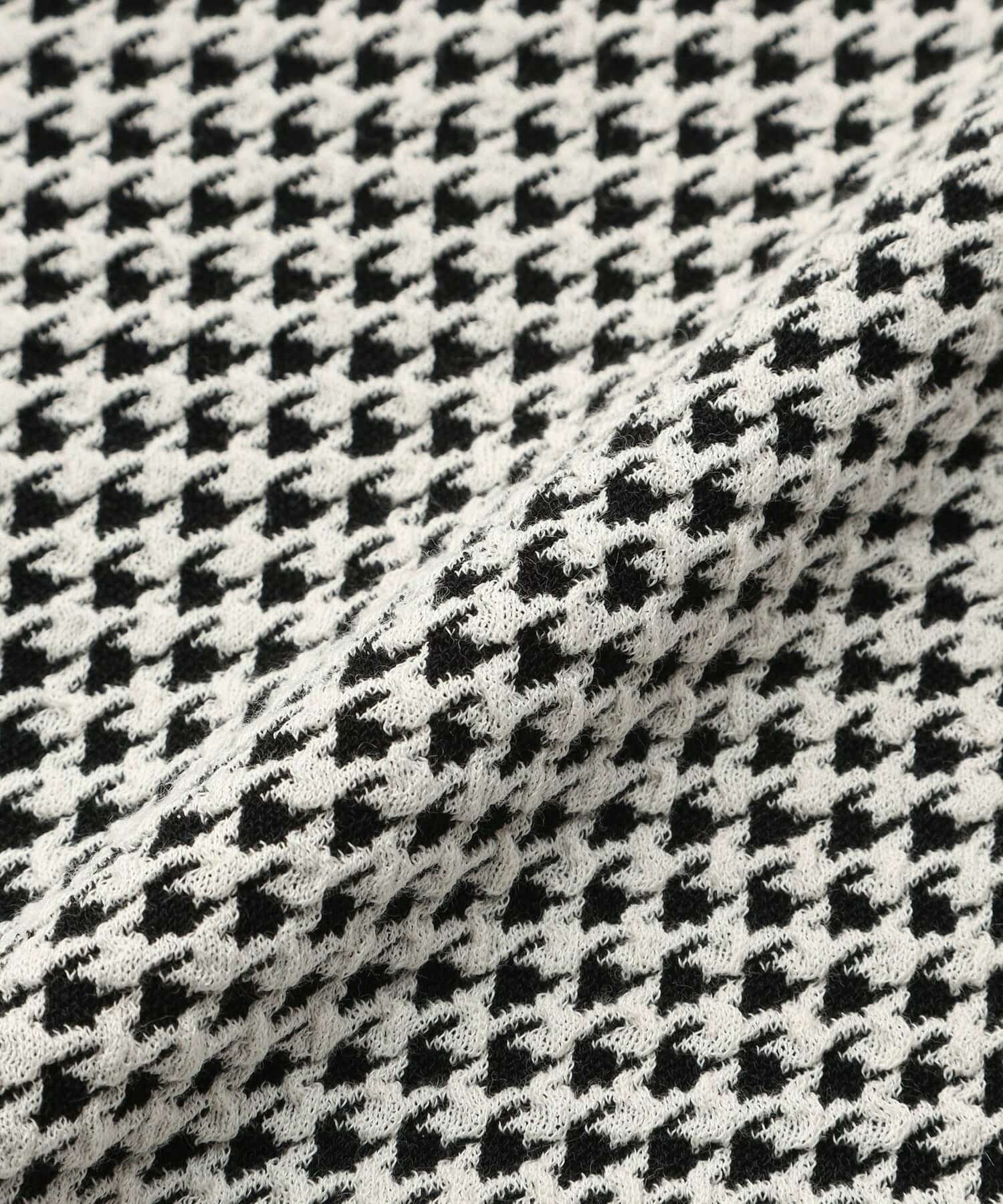 【L'EQUIPE】綿アセテートジャガードニットプルオーバー 詳細画像 ブルー系その他 20