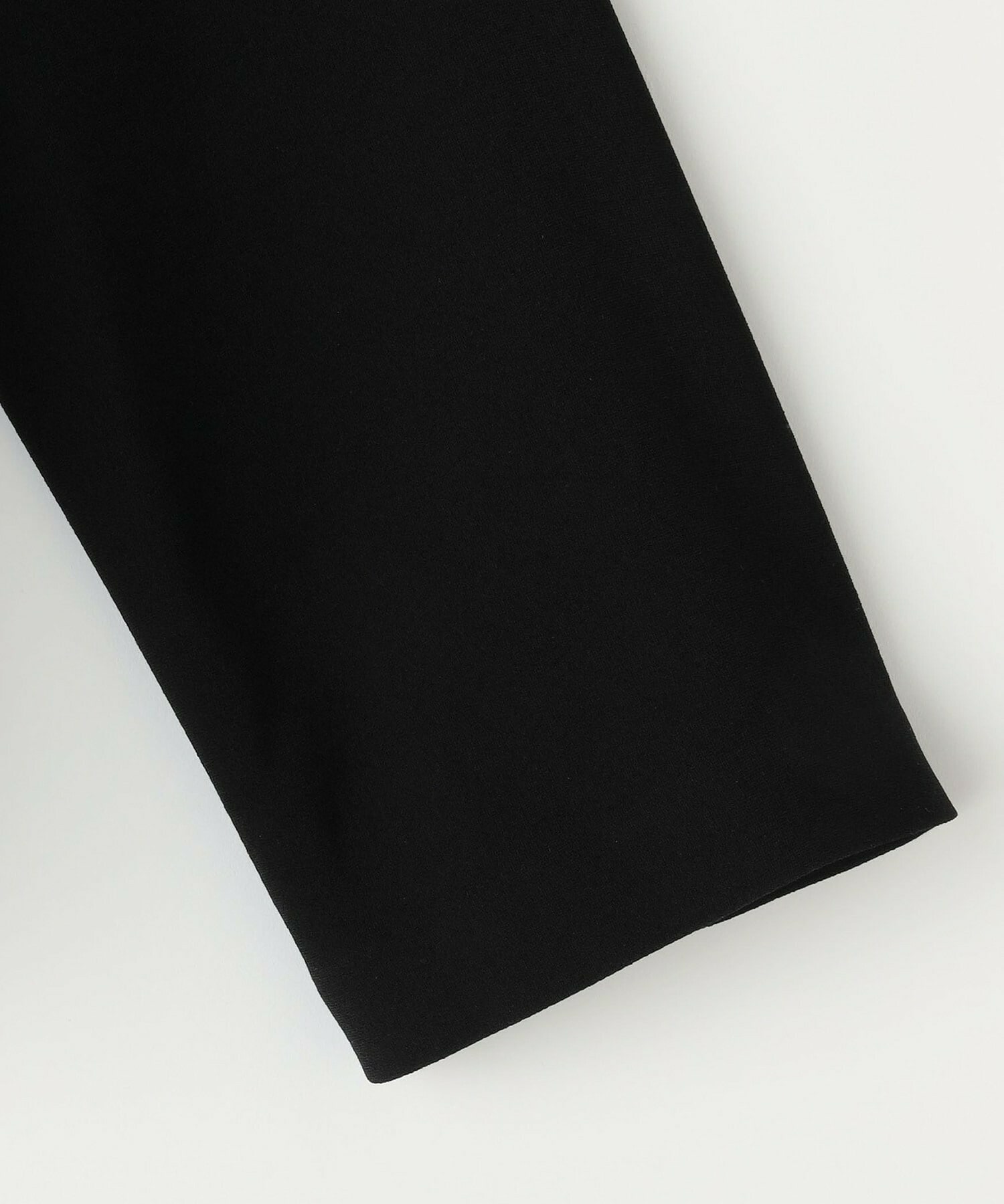 【L'EQUIPE】バックサテンノーカラージャケット＜現行素材＞ 詳細画像 ブラック 3