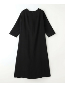 【L'EQUIPE】バックサテンワンピース＜現行素材＞ 詳細画像 ブラック 1