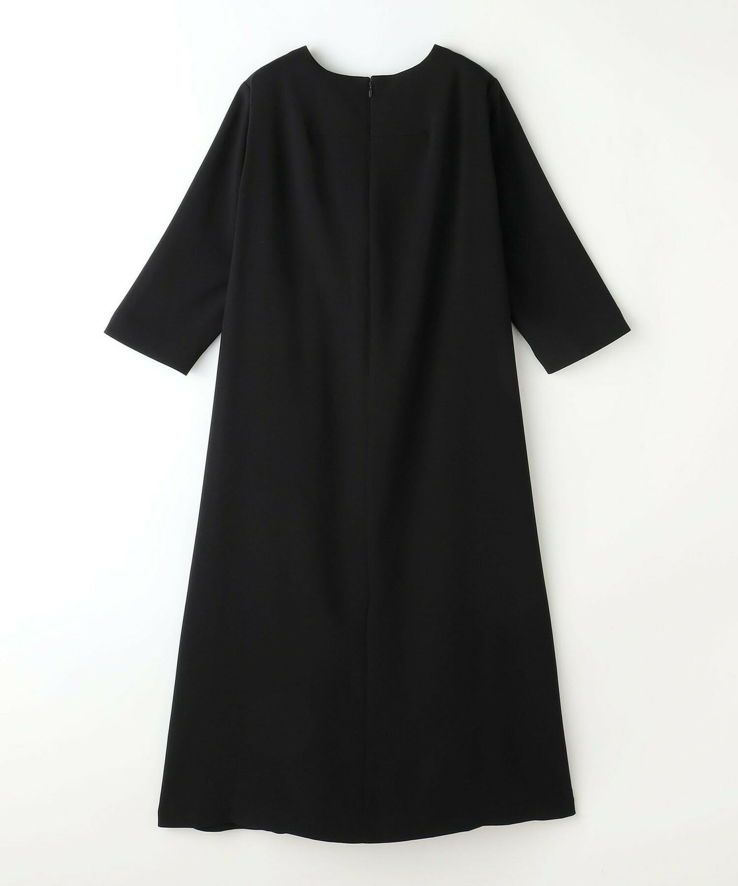 【L'EQUIPE】バックサテンワンピース＜現行素材＞ 詳細画像 ブラック 1