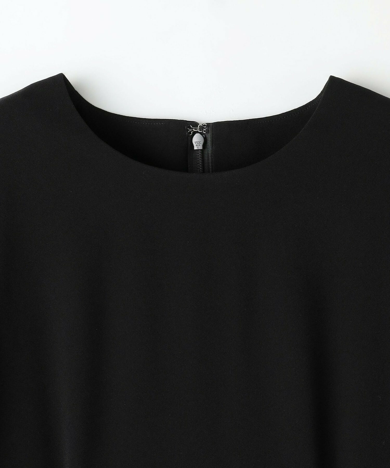 【L'EQUIPE】バックサテンワンピース＜現行素材＞ 詳細画像 ブラック 2