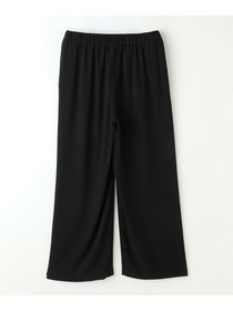 【L'EQUIPE】バックサテンパンツ＜現行素材＞ 詳細画像 ブラック 1