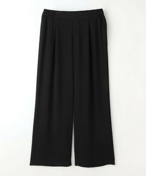 【L'EQUIPE】バックサテンパンツ＜現行素材＞ 詳細画像 ブラック 1