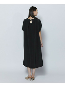 【COUTURIER】シルク二重織ワンピース 詳細画像 ブラック 3