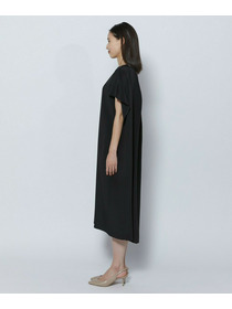 【COUTURIER】シルク二重織ワンピース 詳細画像 ブラック 9