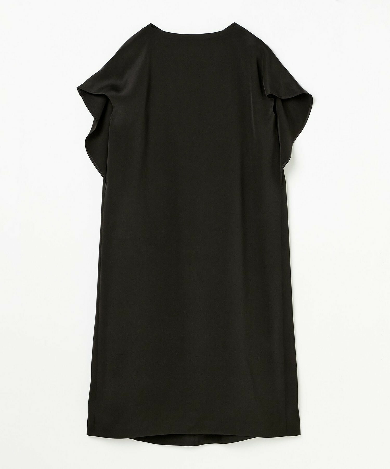 【COUTURIER】シルク二重織ワンピース 詳細画像 ブラック 11