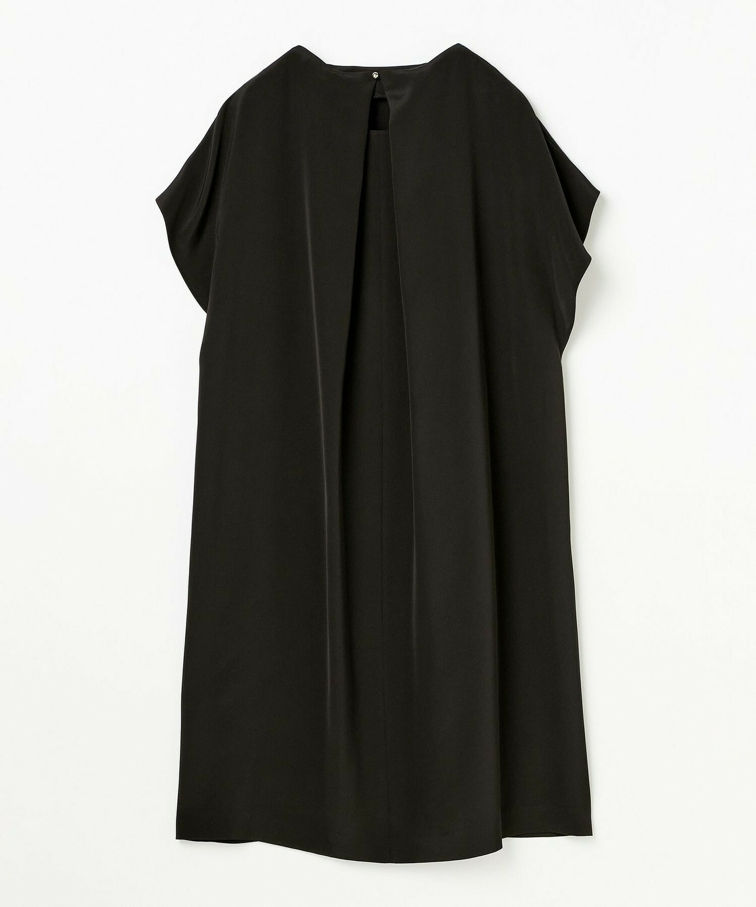 【COUTURIER】シルク二重織ワンピース 詳細画像 ブラック 12