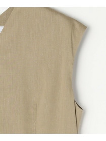 【COUTURIER】ファインリネンクロスワンピース 詳細画像 モカ 12