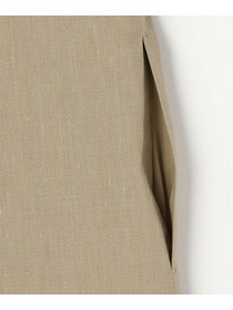【COUTURIER】ファインリネンクロスワンピース 詳細画像 モカ 13