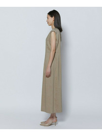 【COUTURIER】ファインリネンクロスワンピース 詳細画像 モカ 7