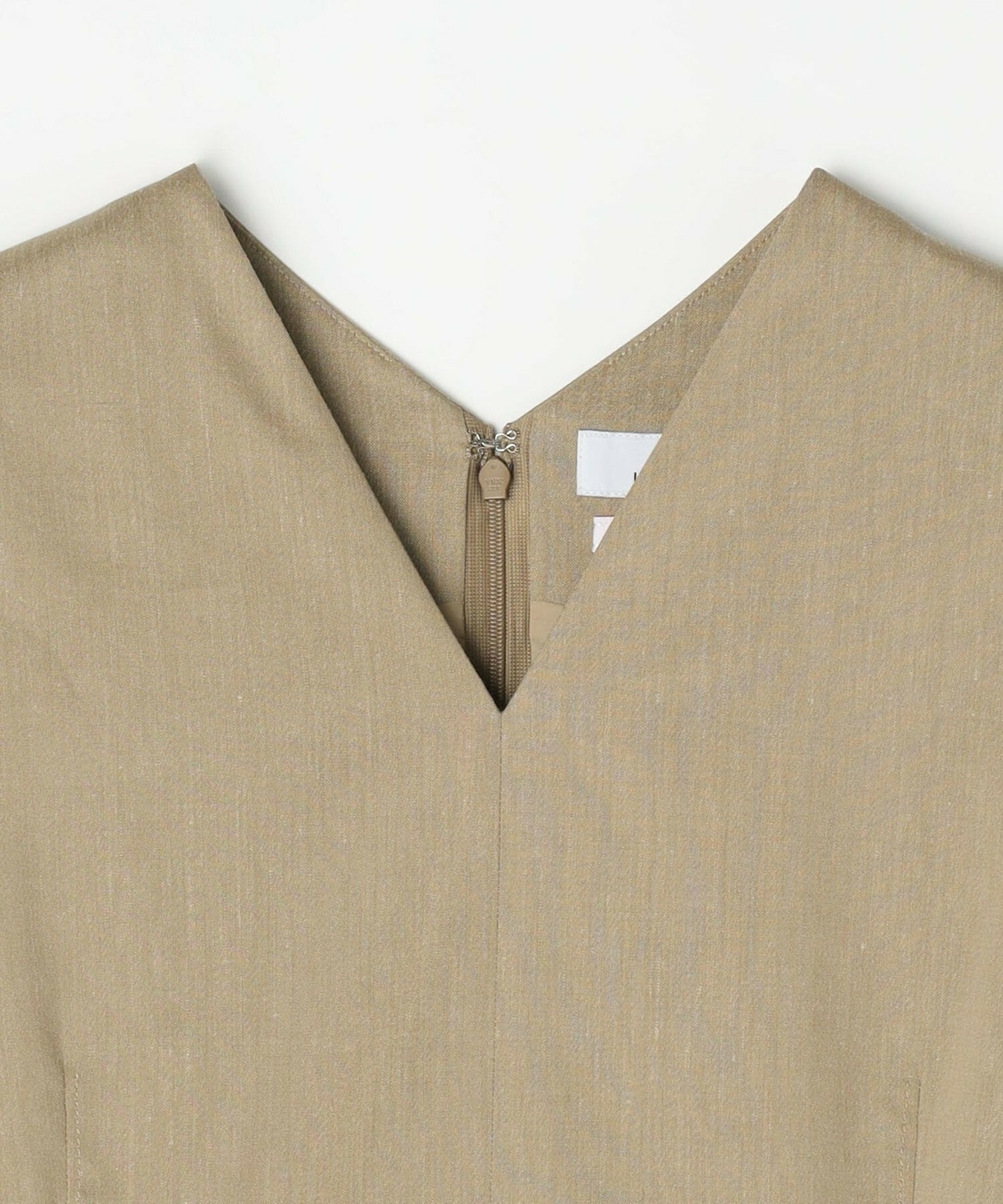 【COUTURIER】ファインリネンクロスワンピース 詳細画像 モカ 11