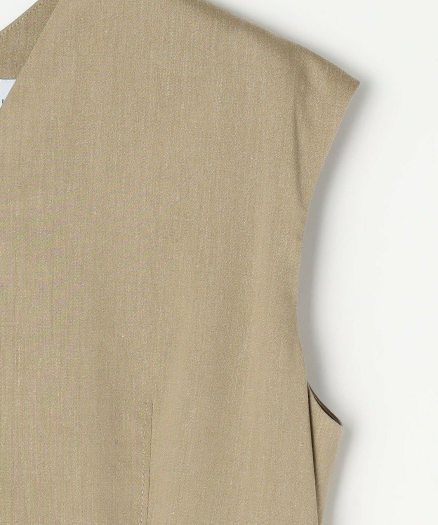 【COUTURIER】ファインリネンクロスワンピース 詳細画像 モカ 12