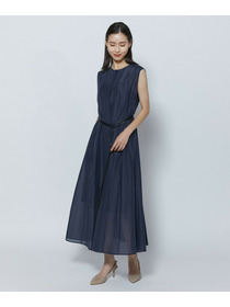 【COUTURIER】C/SEオーガンジーワンピース 詳細画像 ネイビー 2