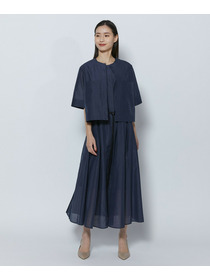 【COUTURIER】C/SEオーガンジーワンピース 詳細画像 ネイビー 5
