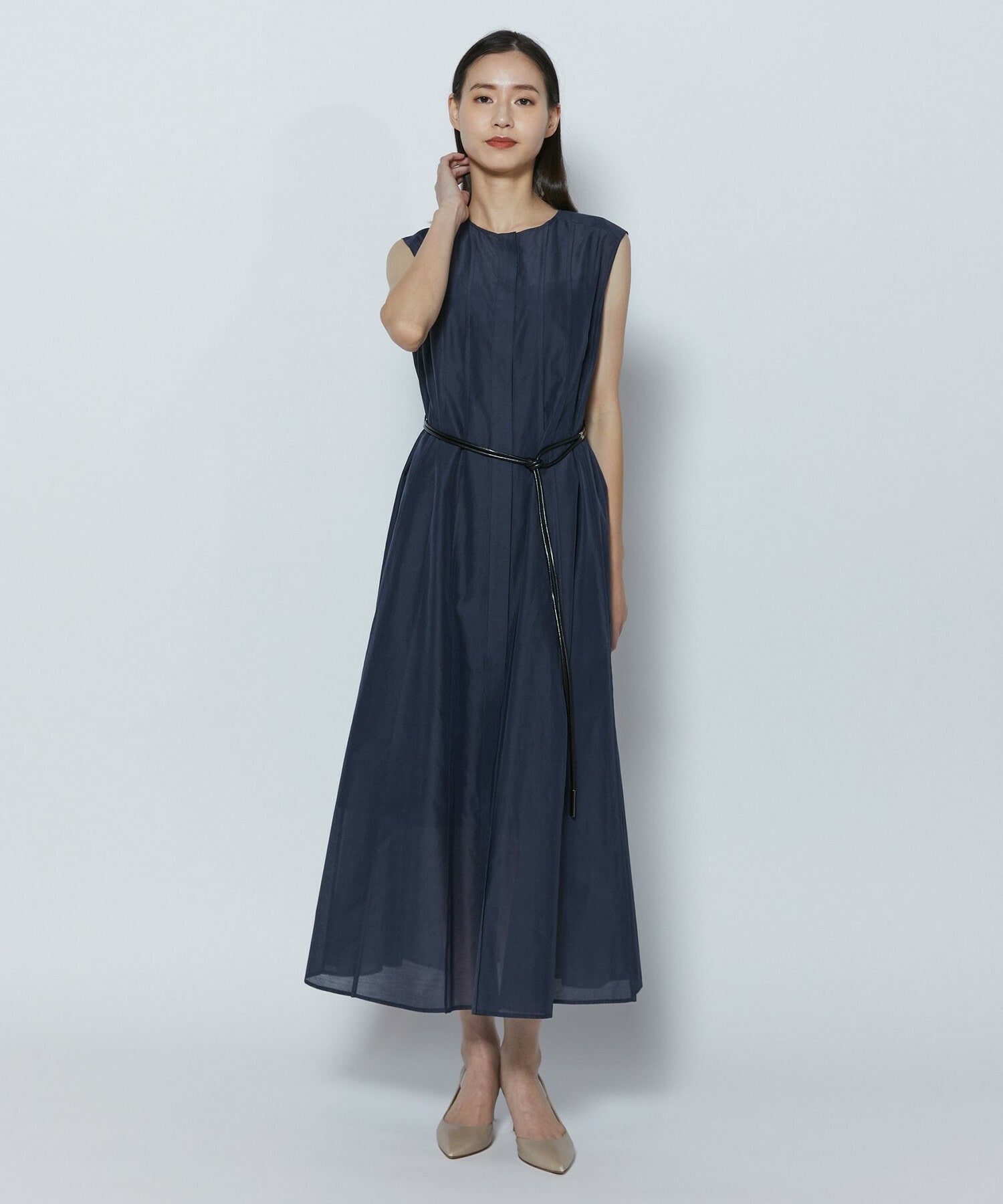 【COUTURIER】C/SEオーガンジーワンピース 詳細画像 ネイビー 1