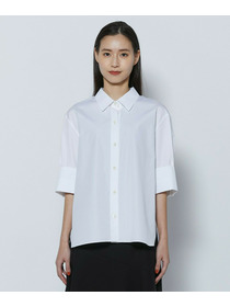 【COUTURIER】100/2シルケットコットンシャツ 詳細画像 ホワイト 7