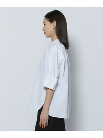【COUTURIER】100/2シルケットコットンシャツ 詳細画像 ホワイト 8