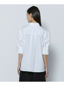 【COUTURIER】100/2シルケットコットンシャツ 詳細画像 ホワイト 9