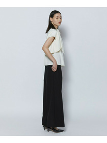 【COUTURIER】60/2Vダブルクロスブラウス 詳細画像 ブラック 10