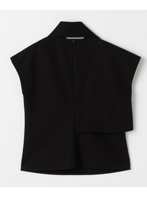 【COUTURIER】60/2Vダブルクロスブラウス 詳細画像 ブラック 17